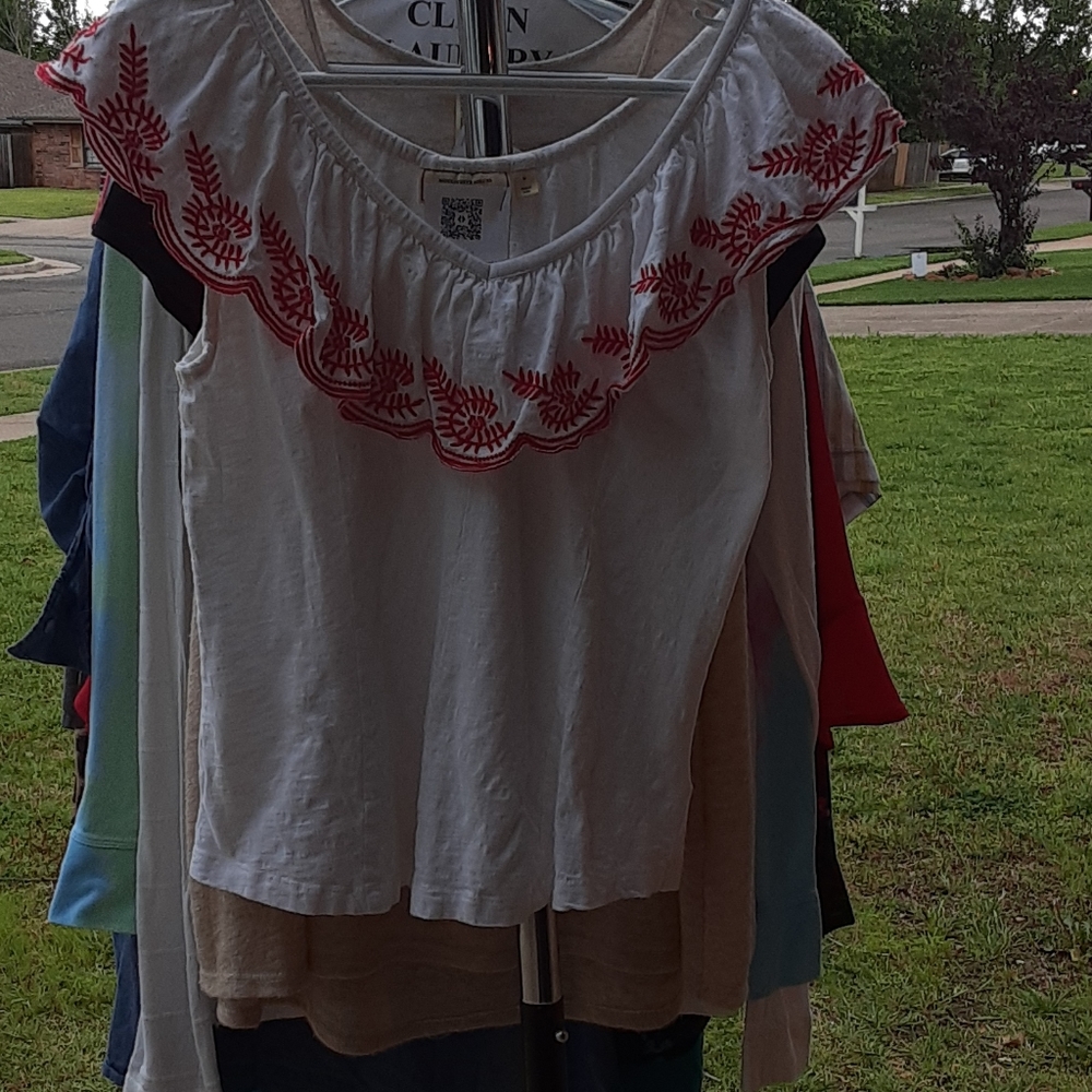 Ruffled Knit Top